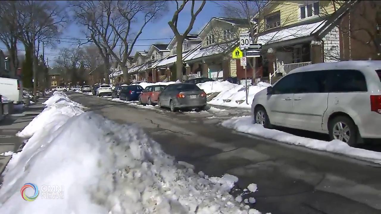市府清理積雪可能拖走路邊汽車 -- Mar 01, 2019 (ON)