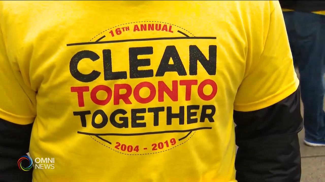 多倫多全城大清潔行動下月底舉行 -- Mar 28, 2019 (ON)