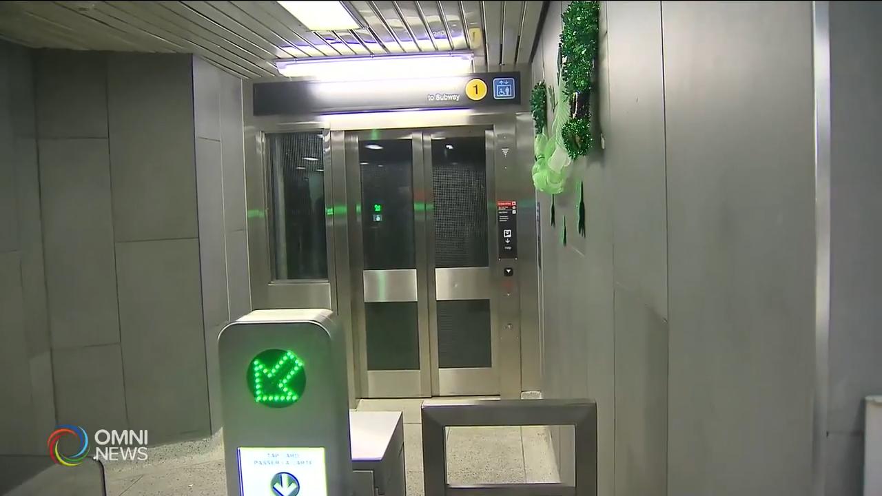 多倫多再多一個無障礙設施地鐵站 -- Mar 05, 2019 (ON)
