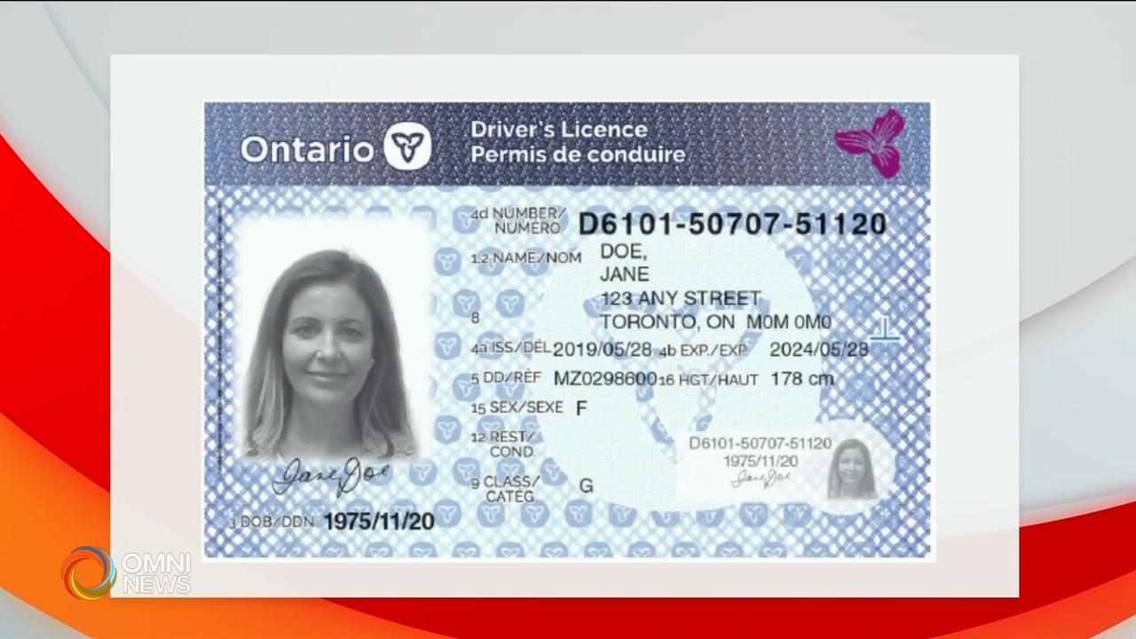 新驾照秋天开始换发 – Apr 15, 2019 (ON)