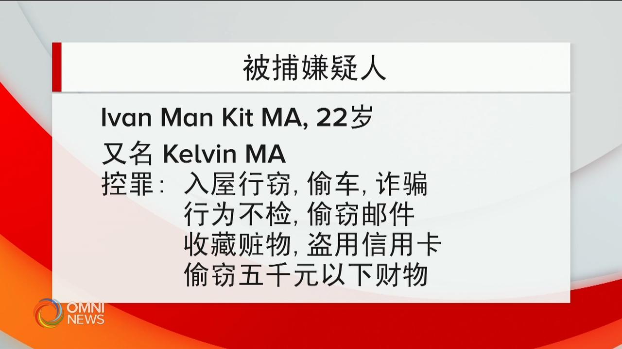 华裔青年被控一百多项罪名 – Apr 29, 2019(ON)