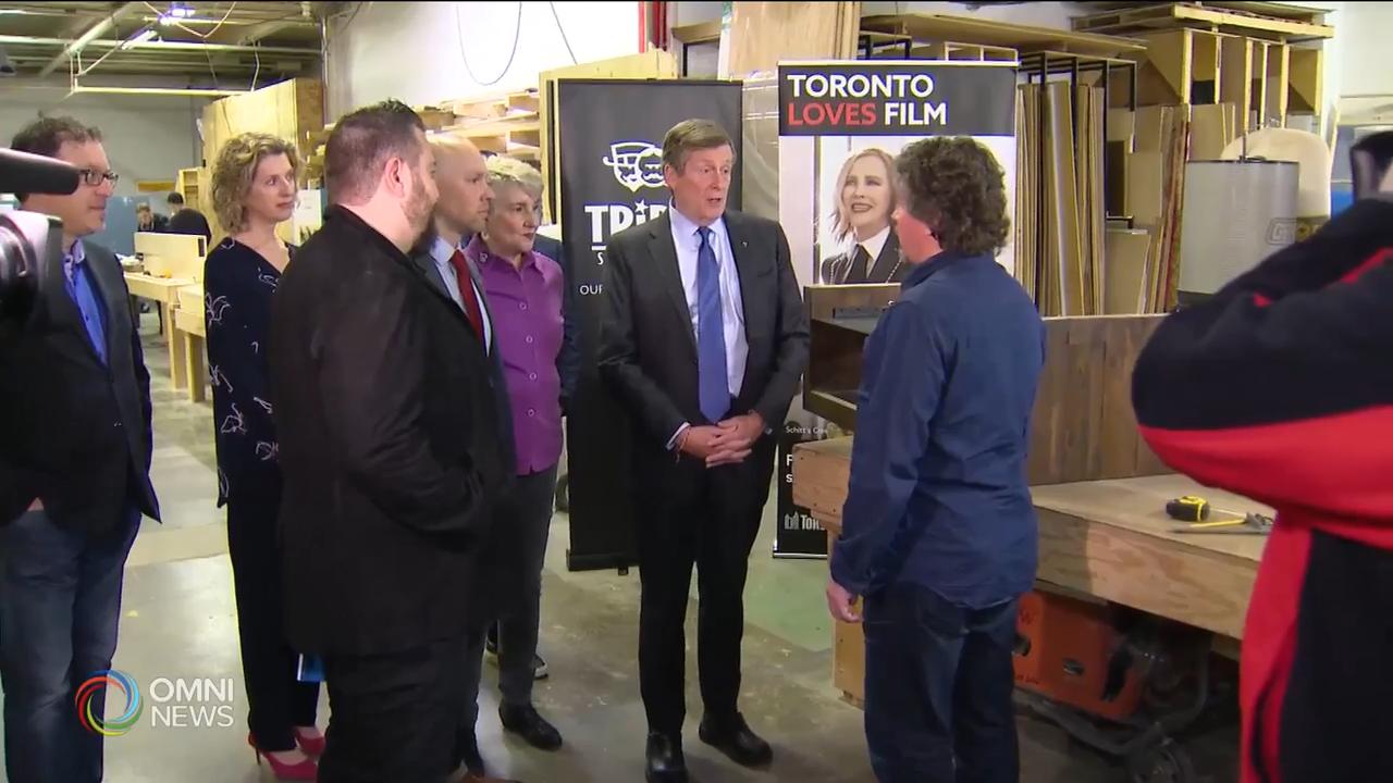 多倫多撥出更多土地發展影視工業 -- Apr 29, 2019 (ON)