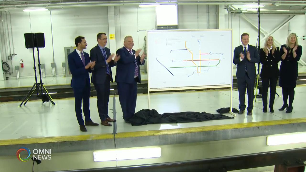 省府宣佈285億元地鐵擴建新計劃 -- Apr 10, 2019 (ON)