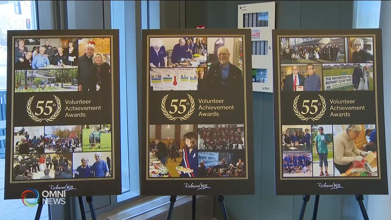 烈治文山市颁发杰出义工成就奖 – Apr 11, 2019 (ON)