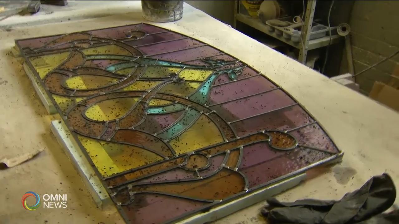 Massey Hall彩繪玻璃窗修復工程 -- Apr 10, 2019 (ON)