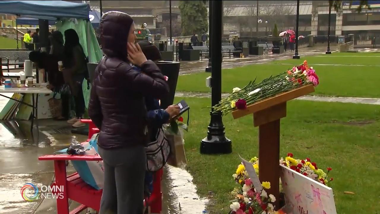 緬懷逝者市民自發重返現場憑吊哀思 -- Apr 23, 2019 (ON)