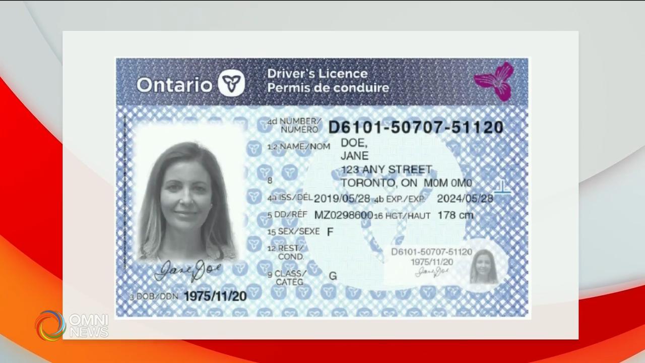 安省駕駛執照秋季換新裝 -- Apr 15, 2019 (ON)