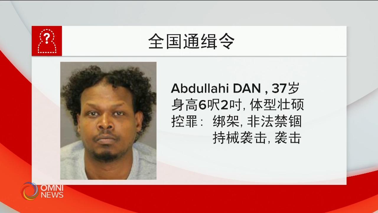 涉嫌綁架中國留學生男子出面投案 – Apr 01, 2019   (ON)