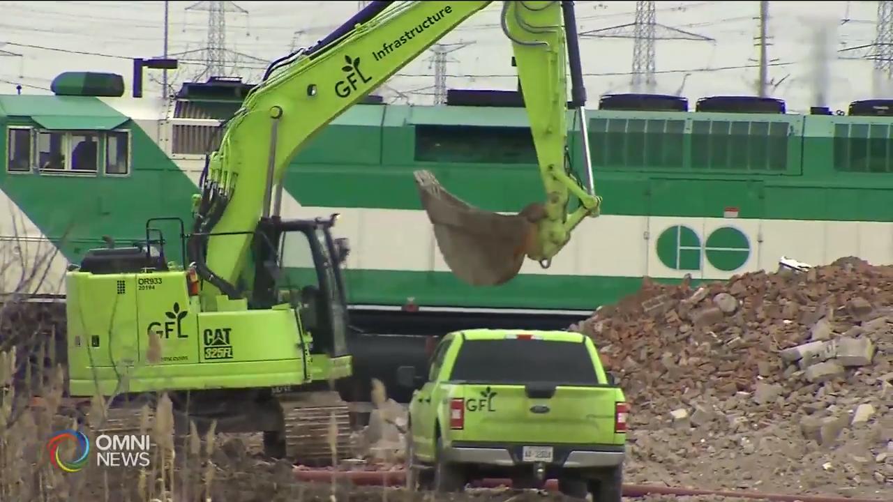 UNIONVILLE GO火车站改良工程 – Apr 02, 2019   (ON)