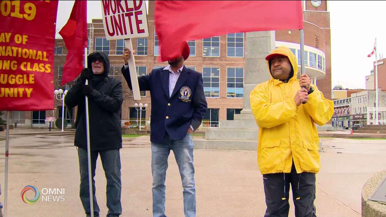 May Day Rally in Brampton