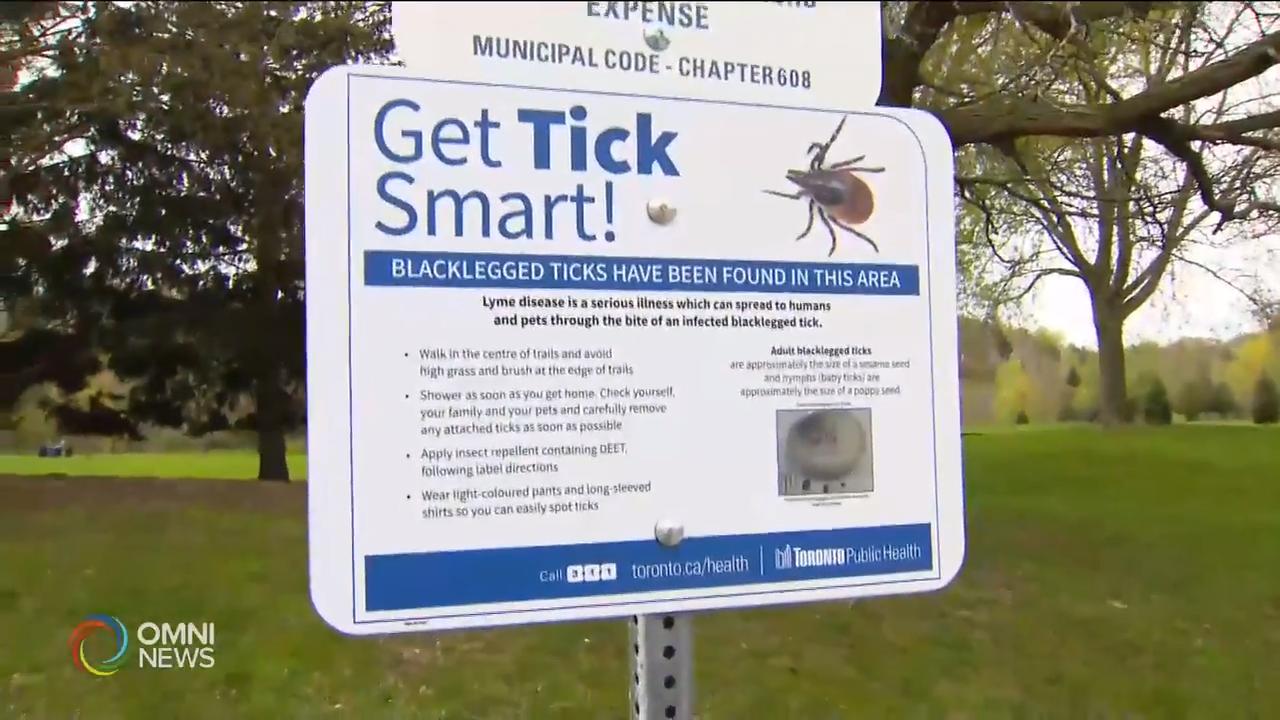 蜱虫季节来临，户外活动应预防叮咬 – May 16, 2019 (ON)