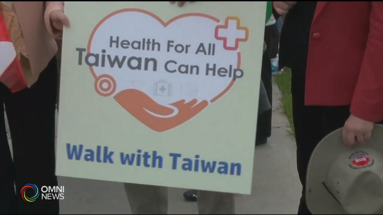 台湾社区健走争取加入世界卫生组织 – May 13, 2019 (ON)