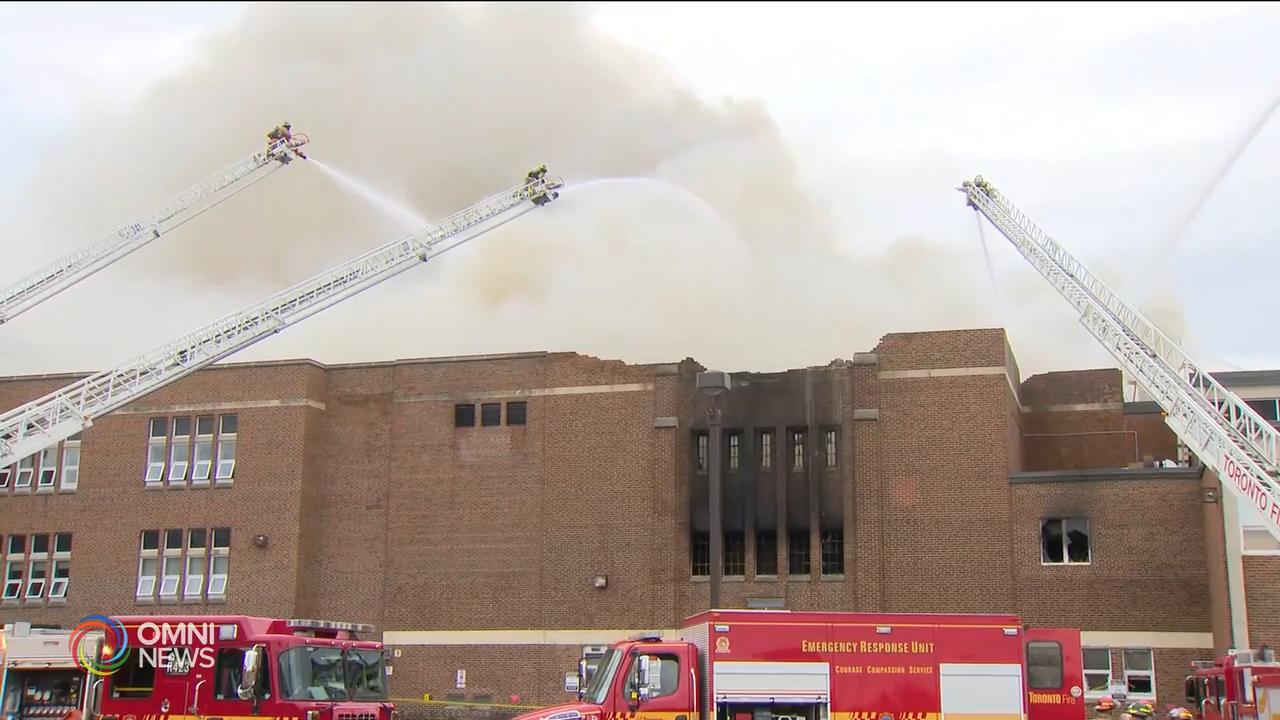 北約克一幢歷史悠久中學六級大火 -- May 07, 2019 (ON)