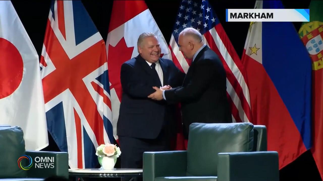 省長出席萬錦論壇推動地區經濟 -- May 02, 2019 (ON)