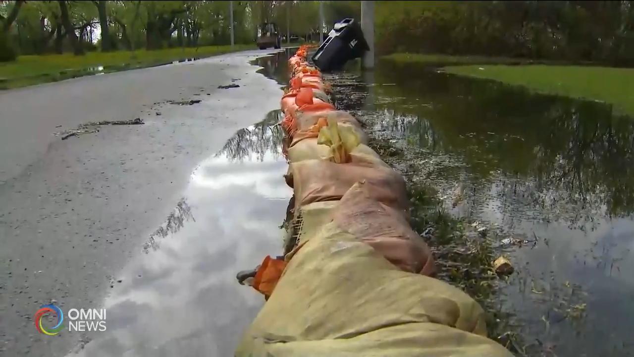 中央島再度水位高漲，部份地區水浸 -- May 24, 2019 (ON)