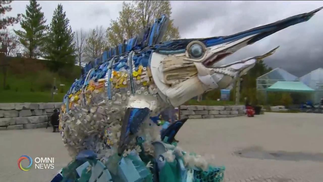 多倫多動物園塑膠垃圾動物雕塑展 -- May 17, 2019 (ON)