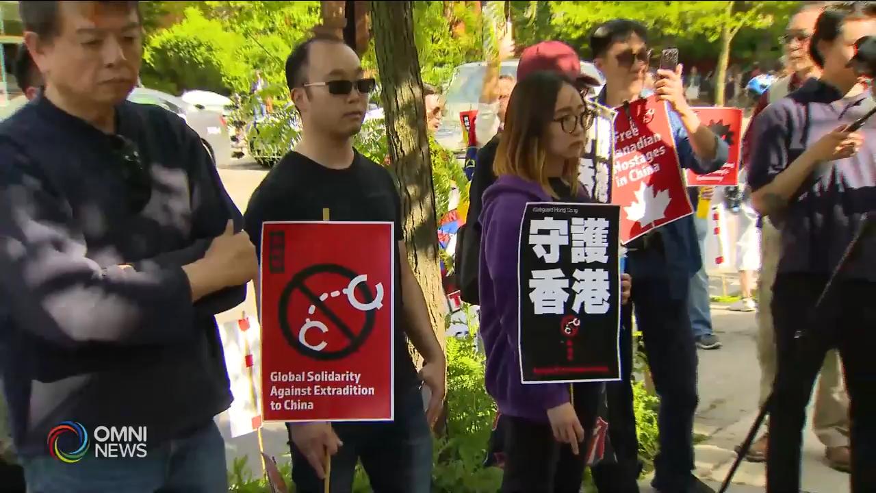 港加聯向多倫多香港經貿處提交抗議信 -- Jun 13, 2019 (ON)