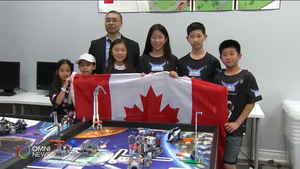 華裔團隊代表本國參加機器人國際大賽 -- Jun 14, 2019 (ON)