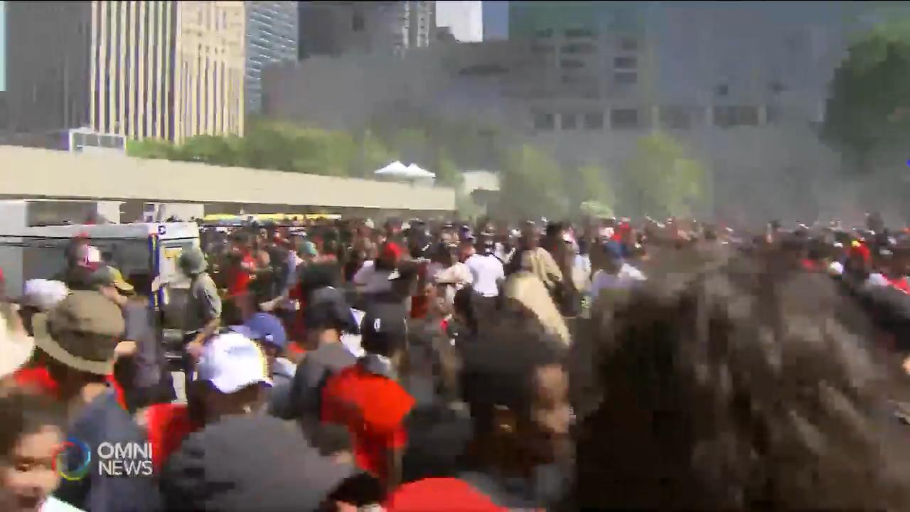 彌敦菲臘廣場開槍事件警方追查第四名疑犯 -- Jun 18, 2019 (ON)