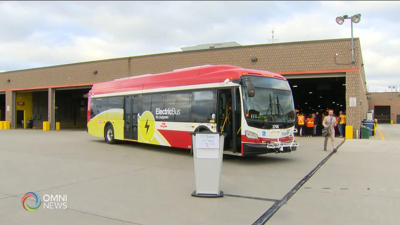 多倫多首架全電動巴士投入服務 -- Jun 03, 2019 (ON)