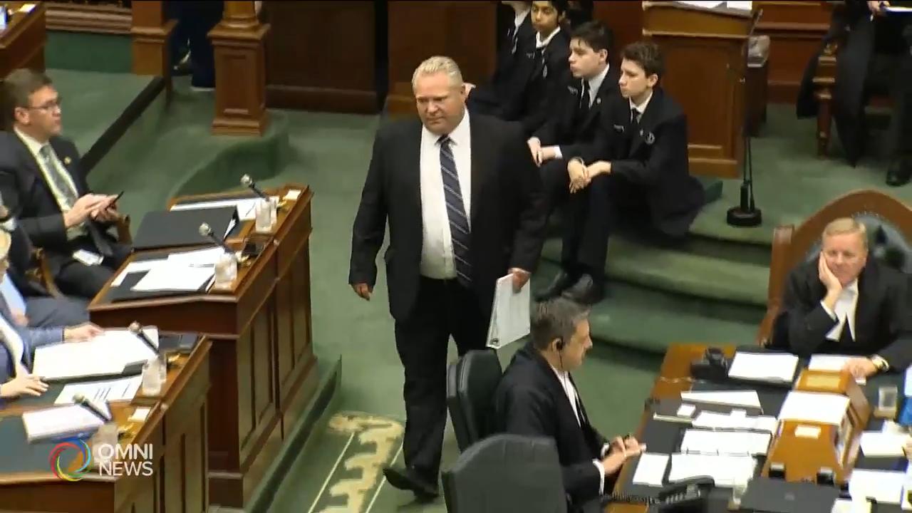 省議會延長夏季休會到十月底復會 -- Jun 06, 2019 (ON)