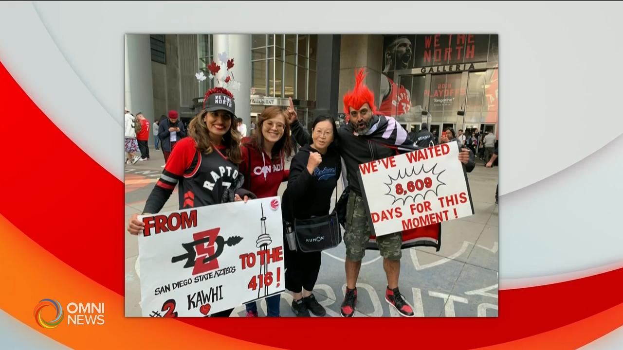 不少海外球迷，專誠前黎觀賞總決賽 -- May 31, 2019 (ON)