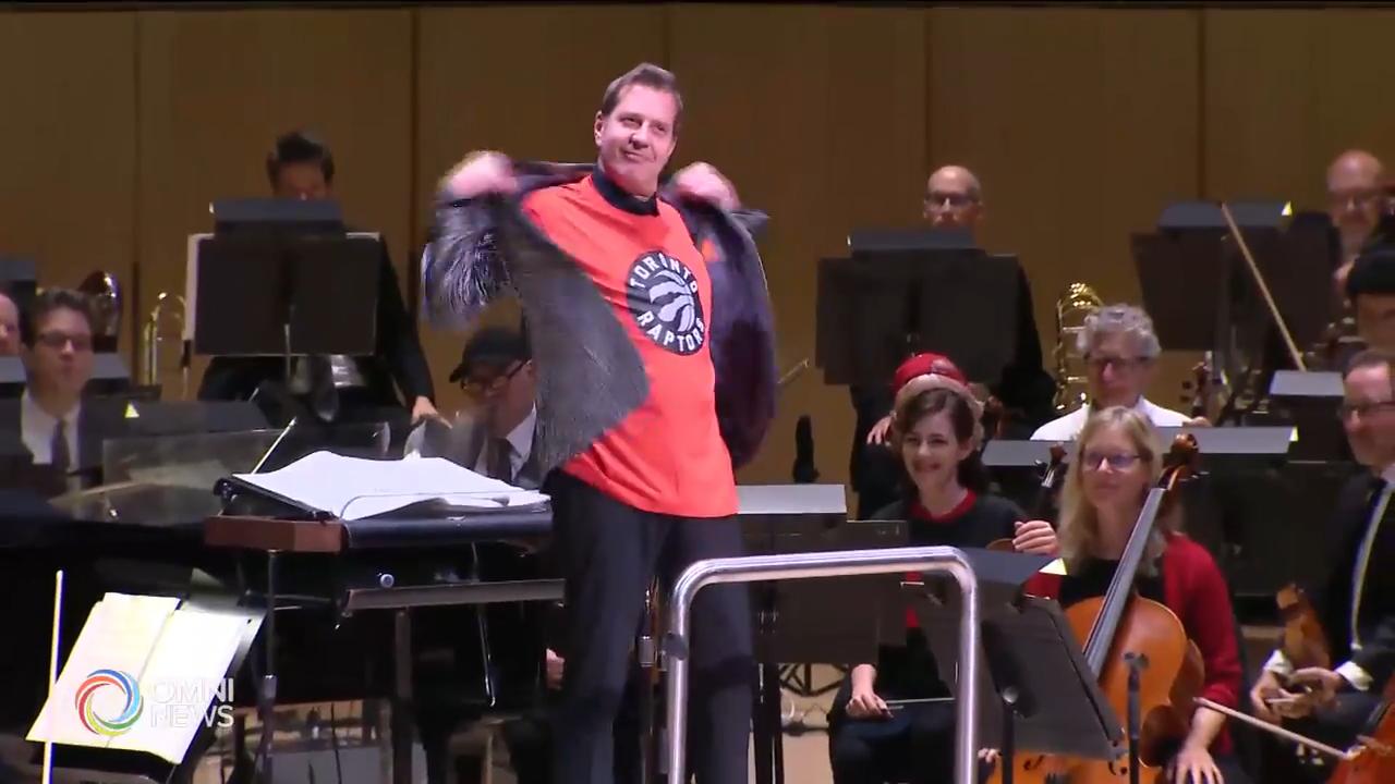 多倫多交響樂團為猛龍球隊打氣 -- Jun 12, 2019 (ON)