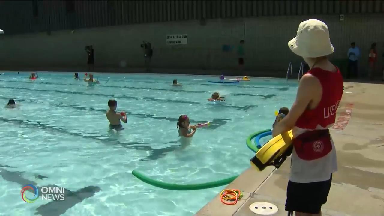 多倫多市內所有泳池全面開放 -- Jun 28, 2019 (ON)