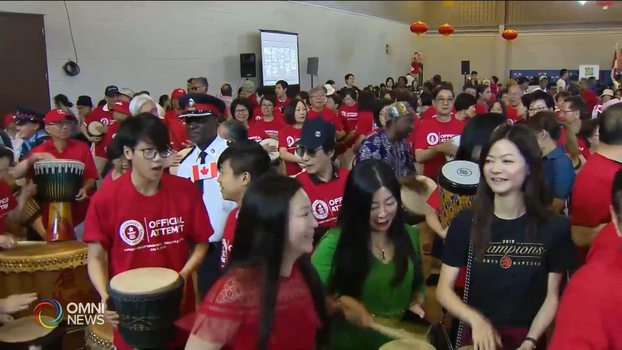 全國同步擊鼓及大巡遊賀國慶-- Jul 02, 2019 (ON)