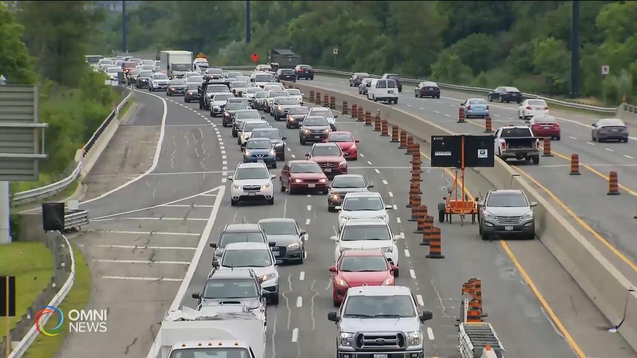 四條大橋維修，DVP南北線實施封路 -- Jul 02, 2019 (ON)