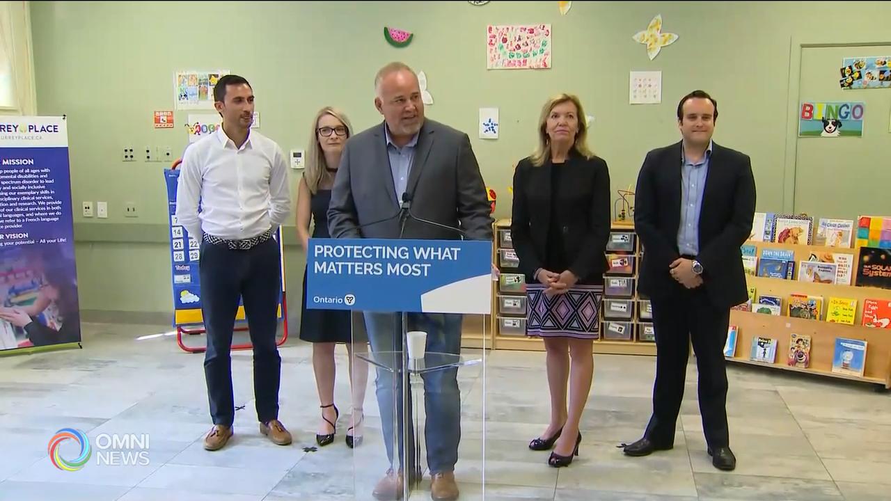 省府承認自閉症資助政策失誤 -- July 29, 2019 (ON)