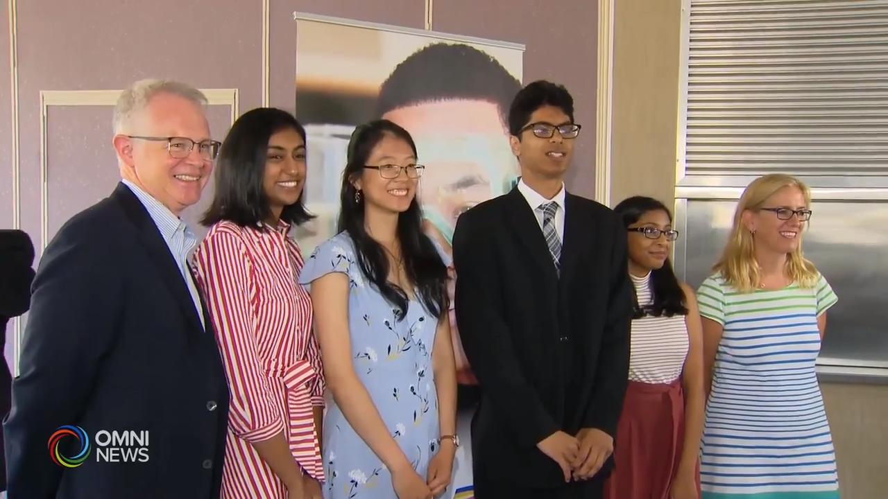 多倫多公立學校教育局，公佈2019學年度高中狀元榜名單 - Jul 25, 2019 (ON)