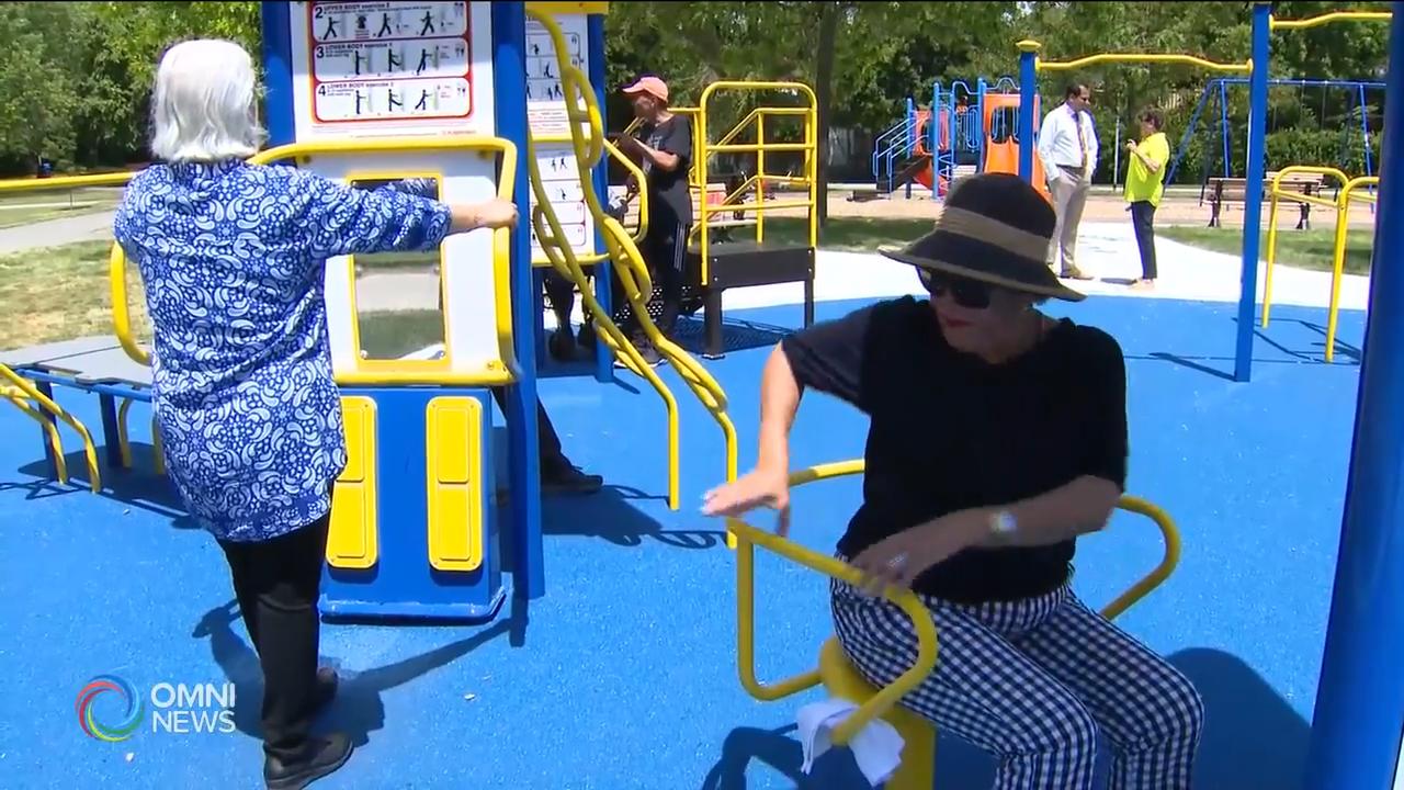 長者的運動設施 -- July 15, 2019 (ON)