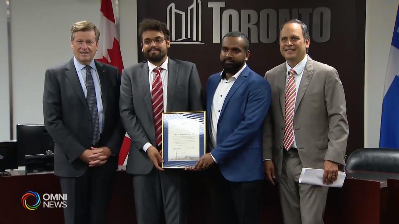 多倫多市政府嘉獎在加中創新大賽中獲佳績的本地企業 – Jul 17, 2019 (ON)