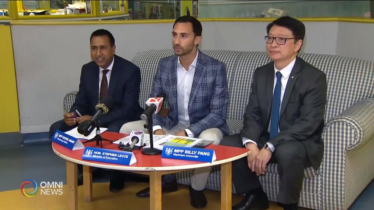 省教育厅长与少数族裔媒体会面，讨论教育议题 – Aug 27, 2019 (ON)