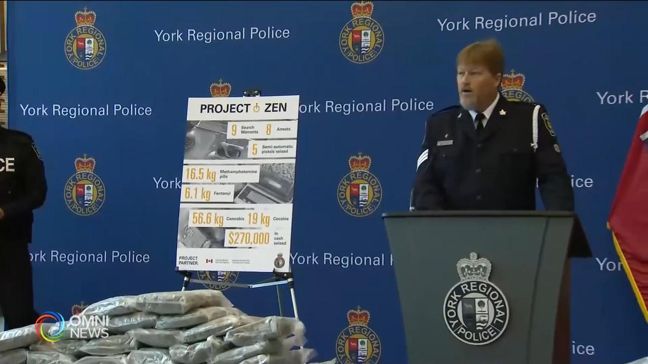 約克區警隊搗破龐大亞裔販毒集團 -- Aug 08, 2019 (ON)