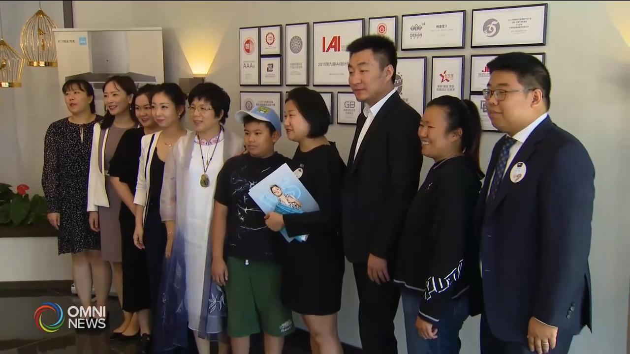 中国知名企业将连续多年，向多伦多病童医院捐款 – Aug 29, 2019 (ON)