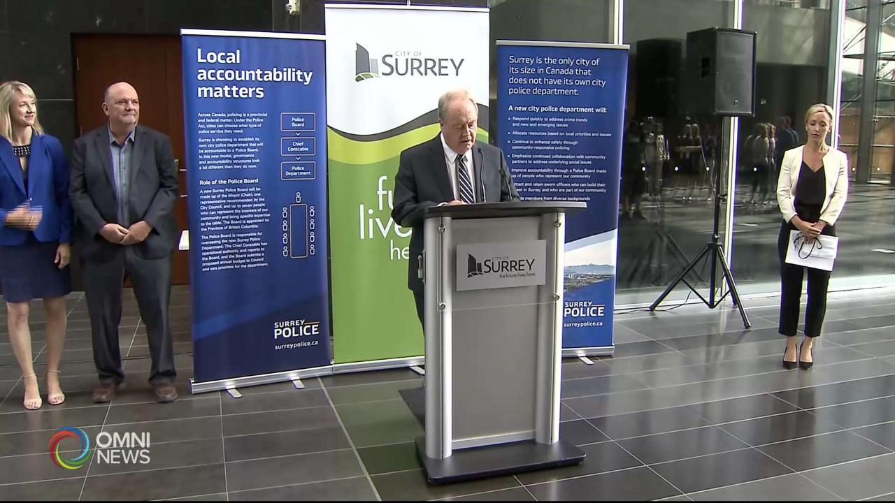 Surrey Police Transition Reax