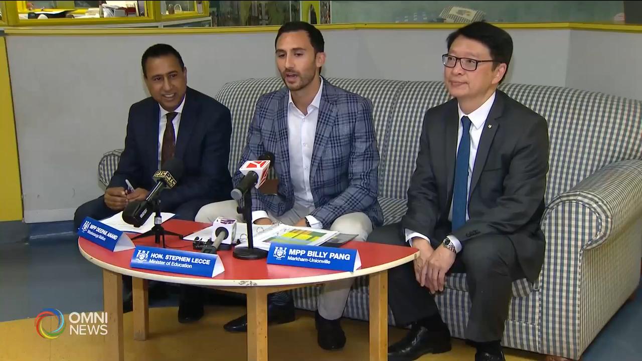 教育部長向族裔媒體闡述教育政策 -- Aug 27, 2019 (ON)