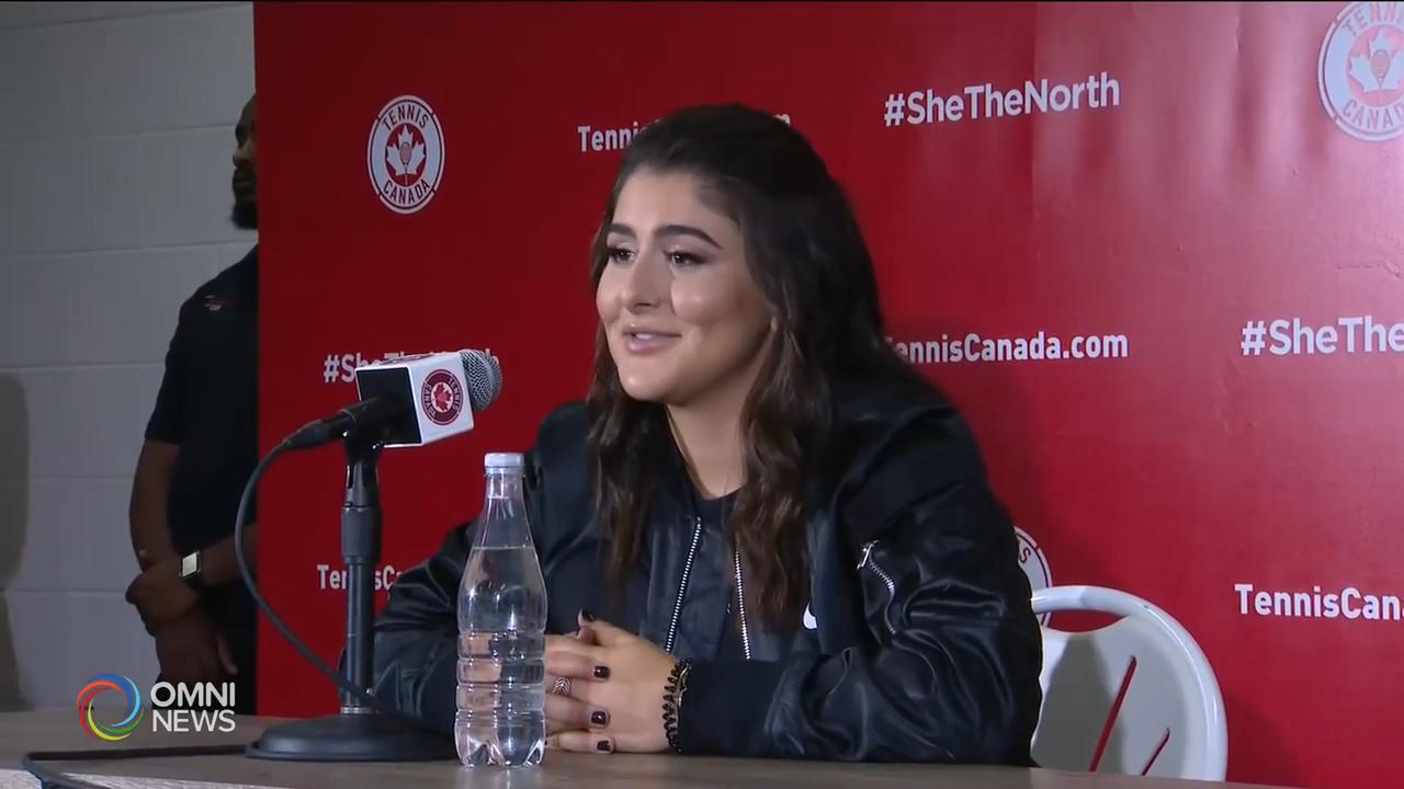 密市19歲女網球手比安卡載譽返抵多倫多 -- Sep 11, 2019 (ON)