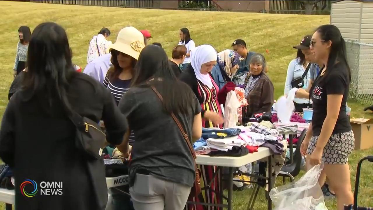 送贈二手衣物活動, 幫助有需要家庭-- Sep 03, 2019 (ON)