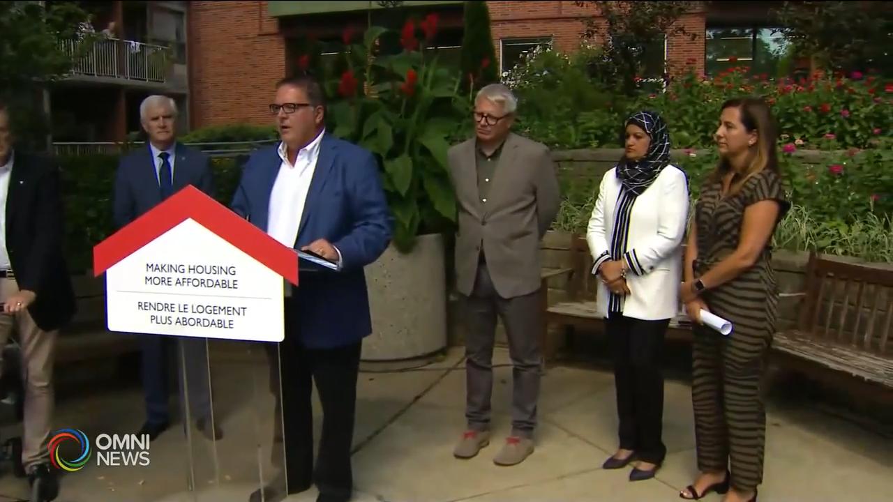 聯邦撥款1億多元協助多倫多維修公共房屋 -- Aug 30, 2019 (ON)