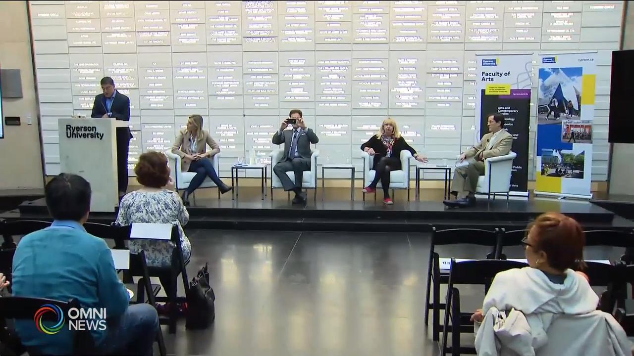 Ryerson Democracy Forum on issues in the elections