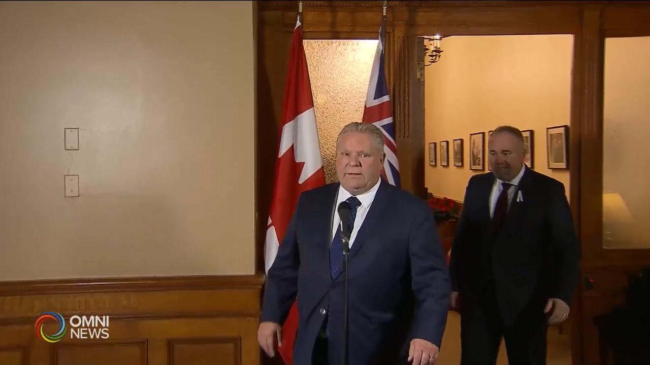 安省省議會將於下星期一復會 -- Oct 23, 2019 (ON)