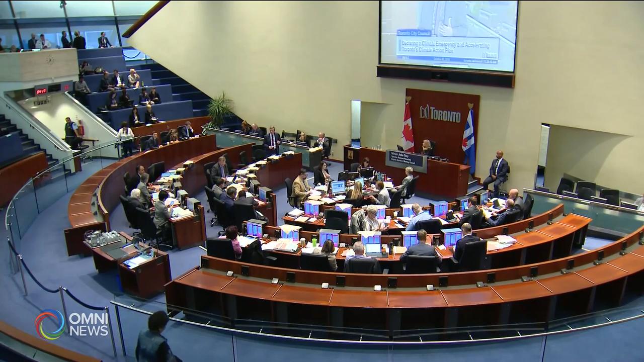 多倫多市議會定下溫室氣體零排放目標 -- Oct 02, 2019 (ON)