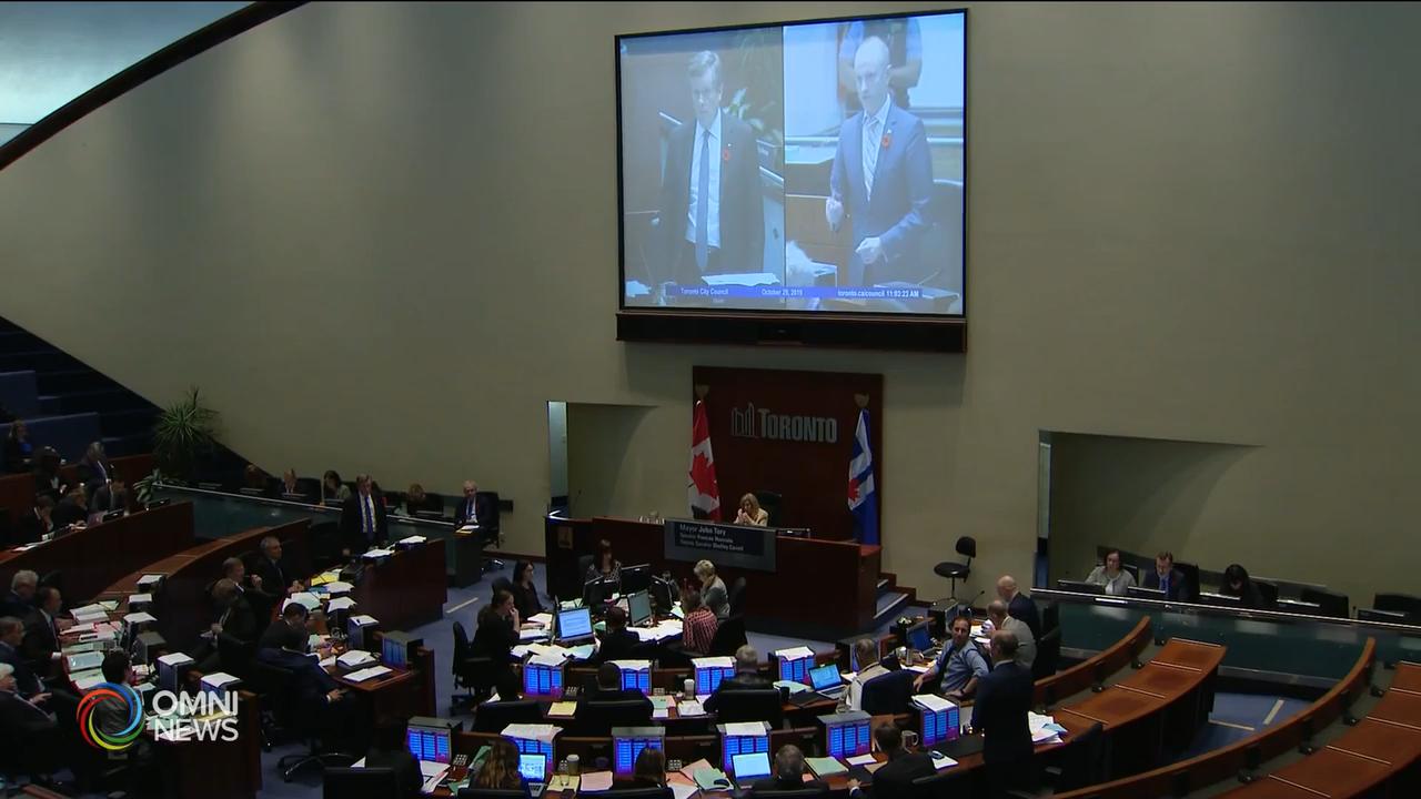多倫多市議會通過支持興建安大略地鐵線 -- Oct 29, 2019 (ON)