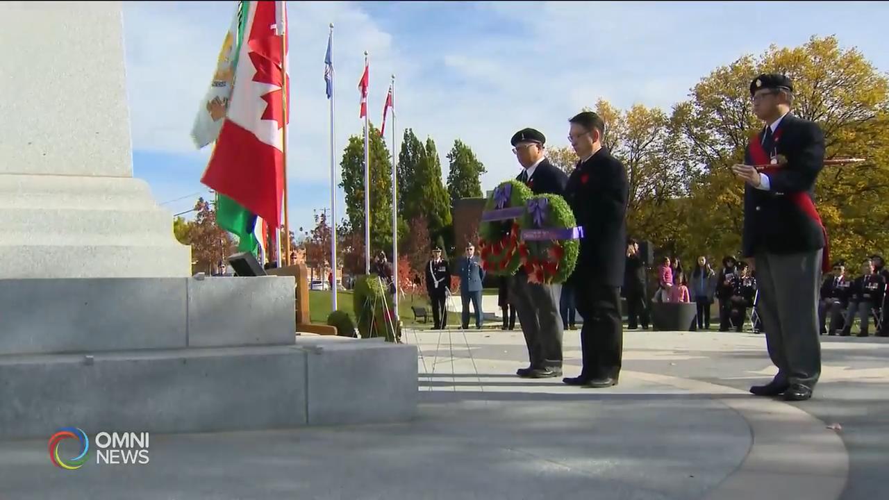 香港保衛戰紀念儀式週末在萬錦市舉行 -- Oct 28, 2019 (ON)