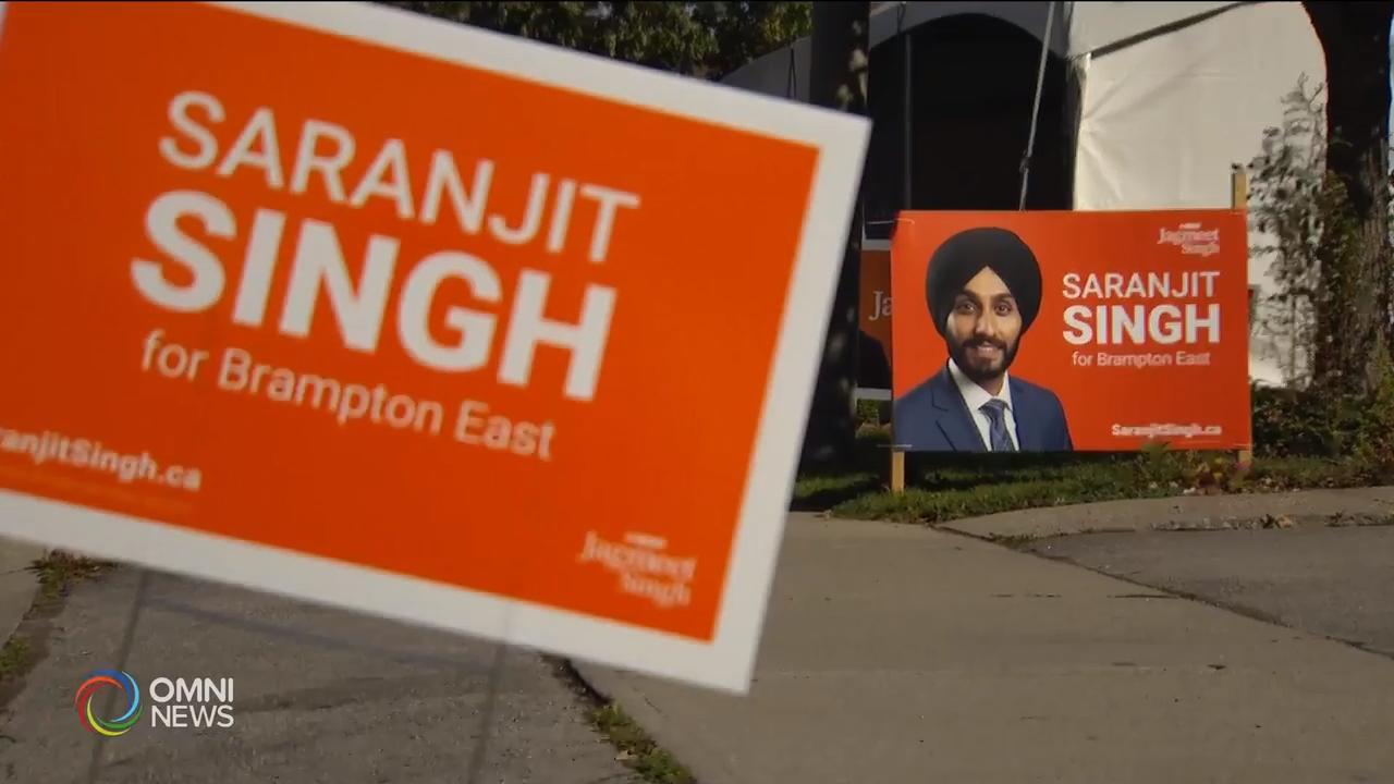 NDP candidates react to racist vandalism
