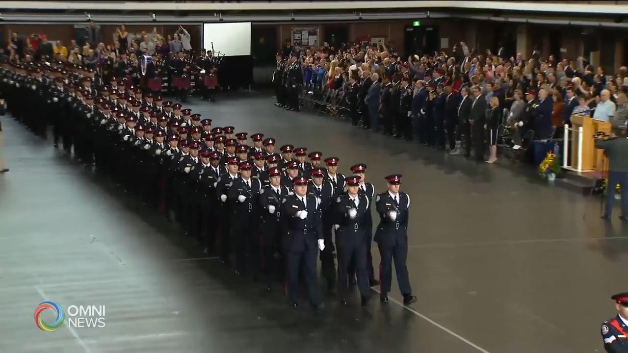 多倫多警隊畢業禮新增133名新警員 -- Oct 03, 2019 (ON)