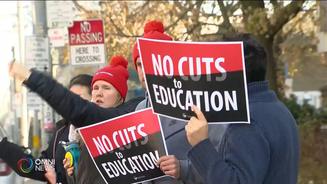 教師按章工作, 有華裔家長表示擔心 -- Nov 26, 2019 (ON)